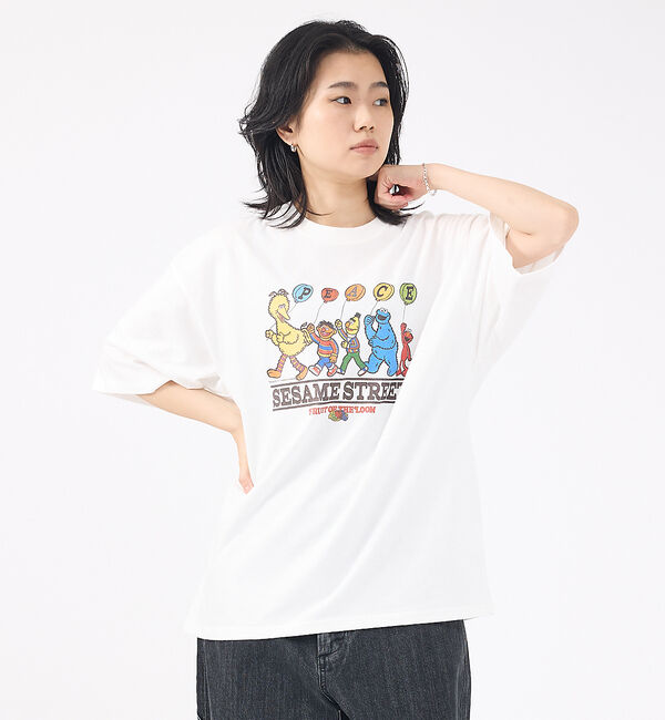 ABAHOUSE「【FRUIT OF THE LOOM/フルーツ オブ ザ ルーム】SESAME」|Tシャツ・カットソー|ホワイト