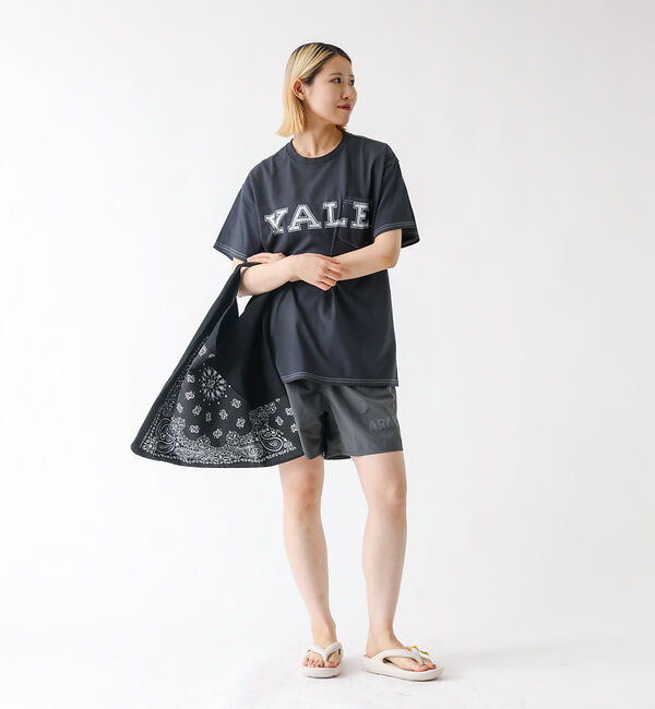 ABAHOUSE「【The BOOK STORE / ブックストア 】YALE  POCKET T」|Tシャツ・カットソー|