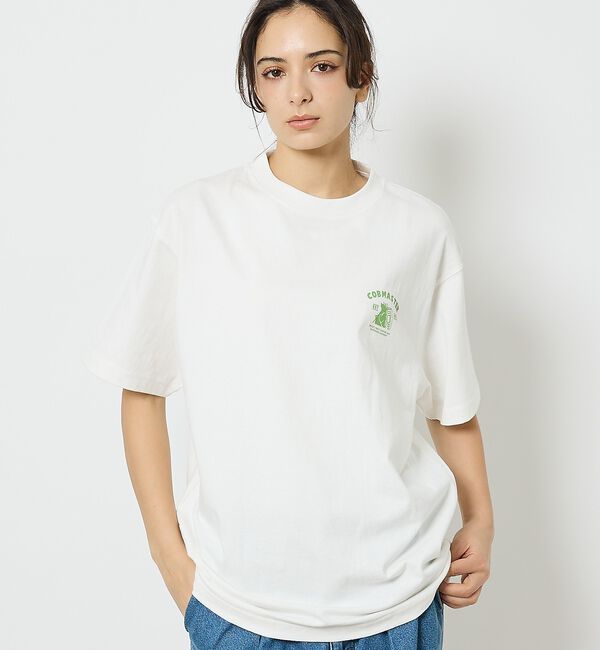 ABAHOUSE「【COBMASTER / コブマスター】バックプリントBASIC Tシャツ/ユニ」|Tシャツ・カットソー|