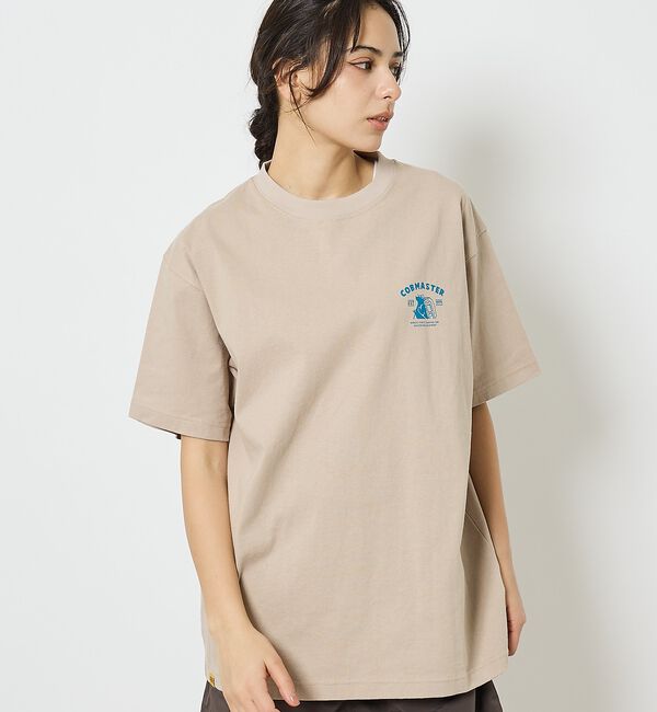ABAHOUSE「【COBMASTER / コブマスター】バックプリントBASIC Tシャツ/ユニ」|Tシャツ・カットソー|