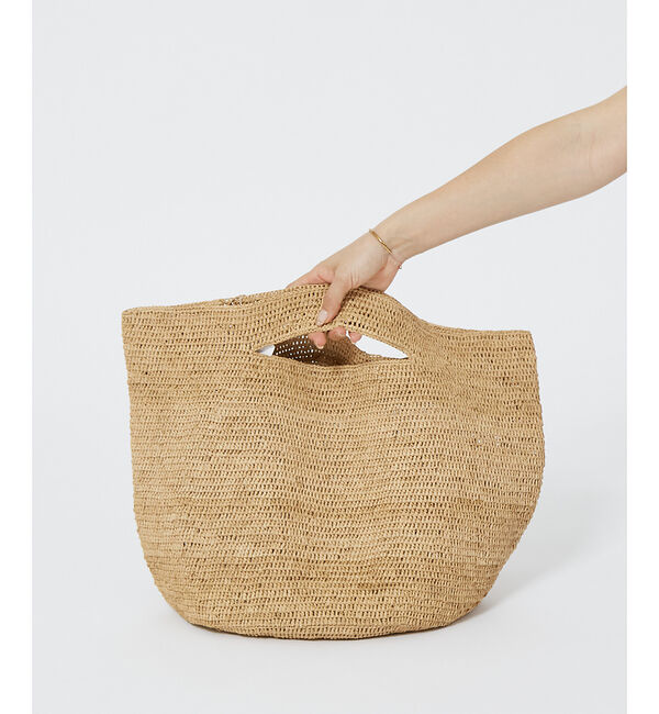 Rouge vif「【追加】【MADE IN MADA／メイドインマダ】KOKO BAG　バッグ」|かごバッグ|