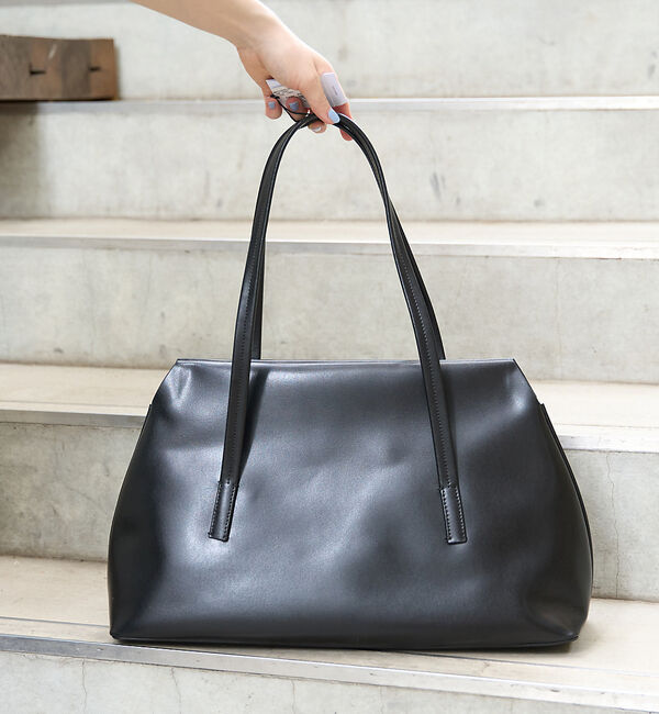 Rouge vif「【MAESTOSO/マエストソ】AURORA TOTE ポーチ付きレーザートート」|トートバッグ|