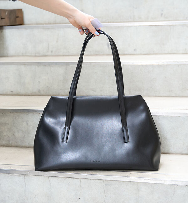 Rouge vif「【MAESTOSO/マエストソ】AURORA TOTE ポーチ付きレーザートート」|トートバッグ|