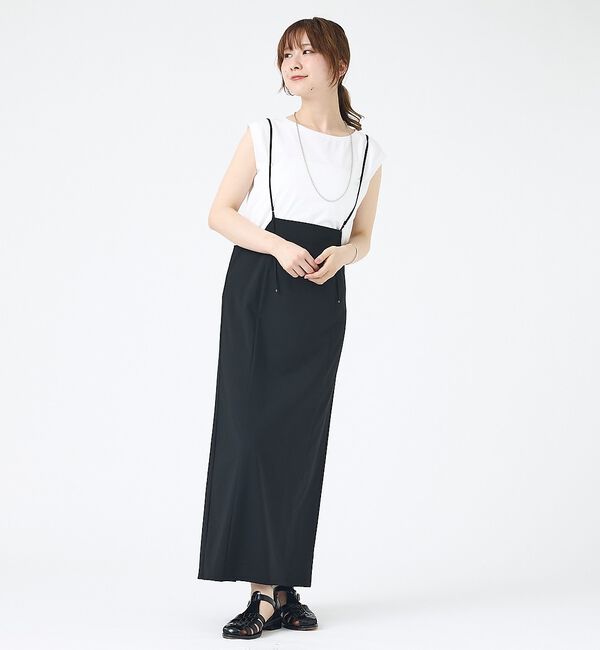 Rouge vif「【2点セット / 細見え / 一部店舗 / WEB限定】フレンチスリーブTシャツ」|スカート|