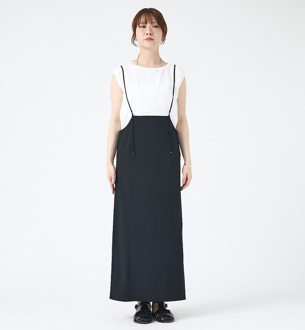 Rouge vif「【2点セット / 細見え / 一部店舗 / WEB限定】フレンチスリーブTシャツ」|スカート|
