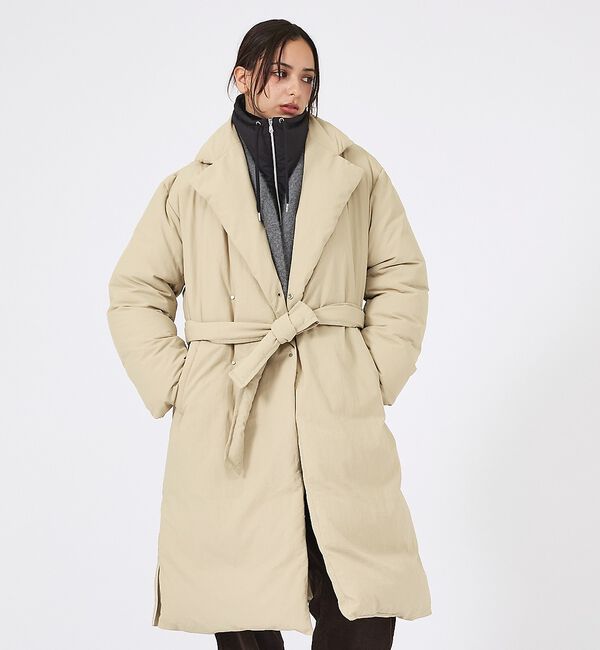 Rouge vif「【KWD/ケーダブルディー】ダウンコート/DOWN COAT/アウター/ロング丈」|ダウン|