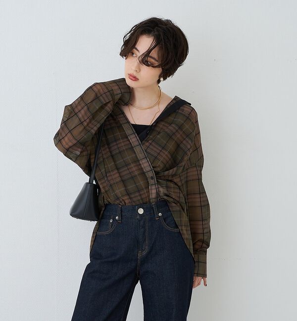 Rouge vif「【PUNTI. / プンティ】レザーワンショルダーバッグ PORTRAIT-ON」|ショルダー・メッセンジャー|