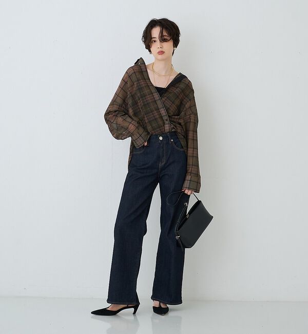 Rouge vif「【PUNTI. / プンティ】レザーワンショルダーバッグ PORTRAIT-ON」|ショルダー・メッセンジャー|