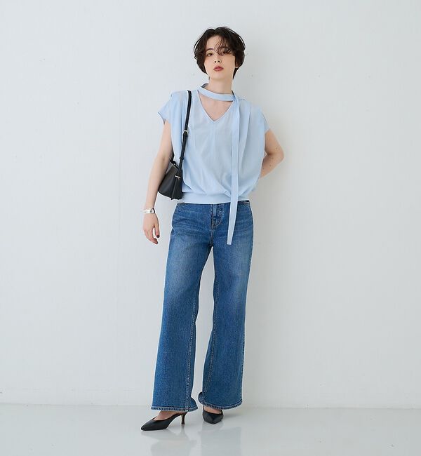 Rouge vif「【PUNTI. / プンティ】レザーワンショルダーバッグ PORTRAIT-ON」|ショルダー・メッセンジャー|