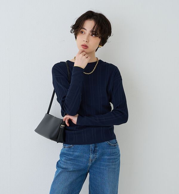 Rouge vif「【PUNTI. / プンティ】レザーワンショルダーバッグ PORTRAIT-ON」|ショルダー・メッセンジャー|