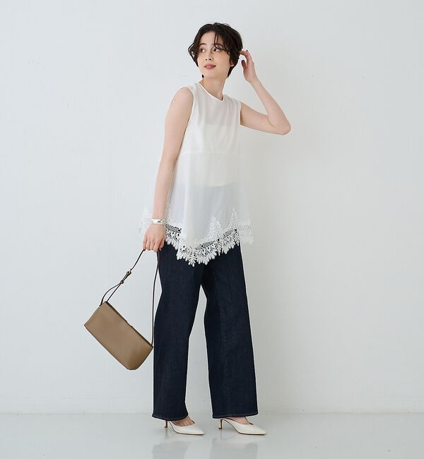 Rouge vif「【PUNTI. / プンティ】レザーワンショルダーバッグ PORTRAIT-ON」|ショルダー・メッセンジャー|