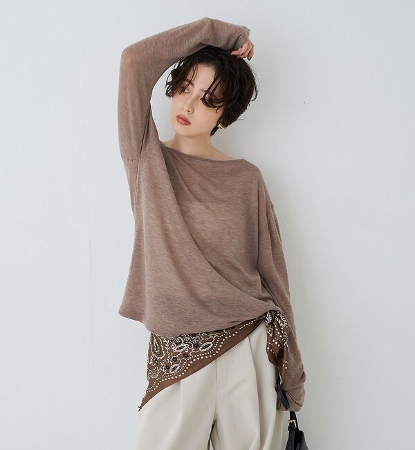 Rouge vif「【manipuri/マニプリ】88&times;88 大判スカーフ カレイドバンダナ/ストー」|バンダナ・スカーフ|