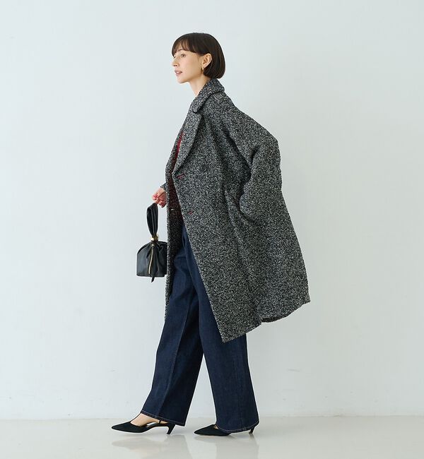 Rouge vif「【TICCA/ティッカ】別注ループツイードテントコート/日本製【予約】」|その他|