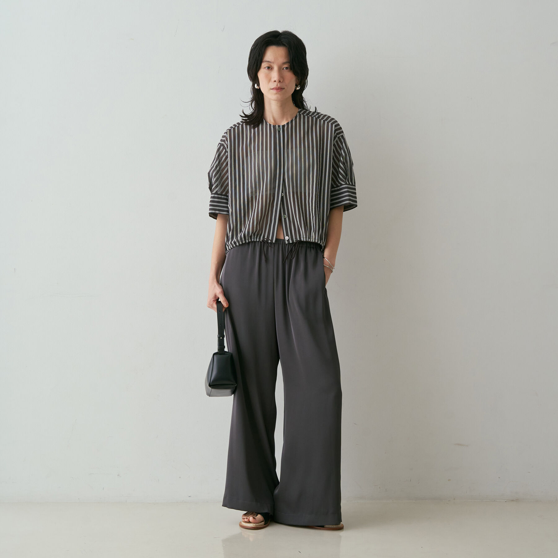 qualite「【今季最後の再入荷/接触冷感・吸水速乾】クールサテンパンツ/セットアップ対応」|その他|