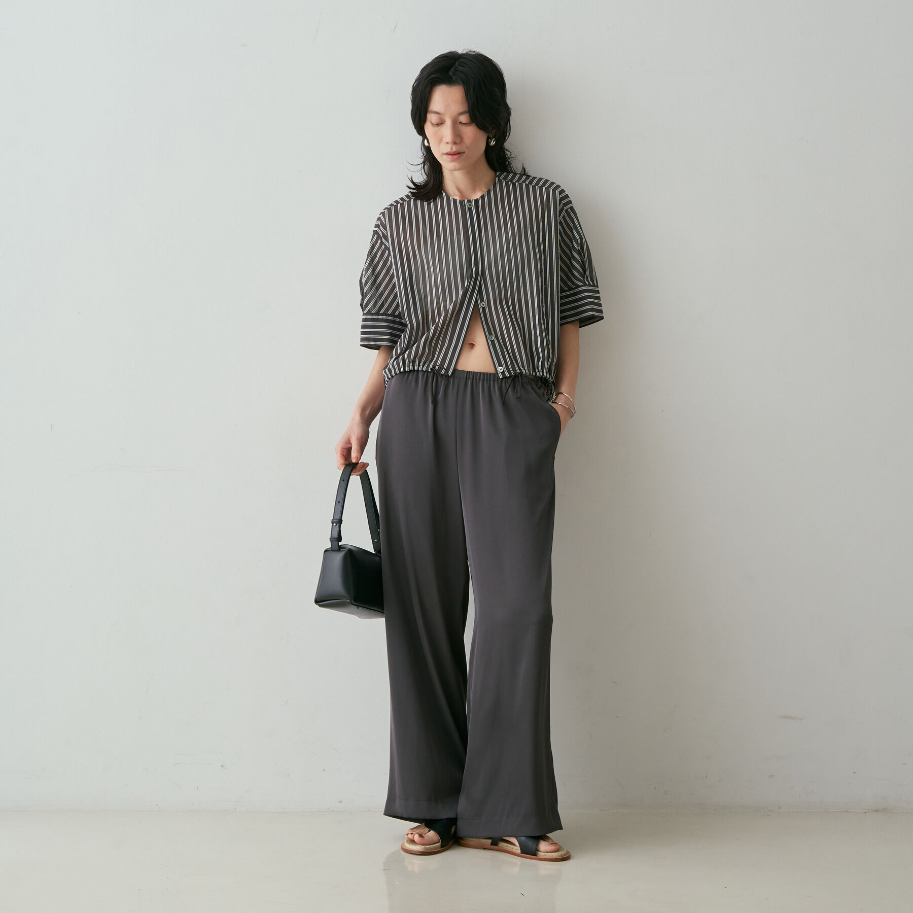 qualite「【今季最後の再入荷/接触冷感・吸水速乾】クールサテンパンツ/セットアップ対応」|その他|