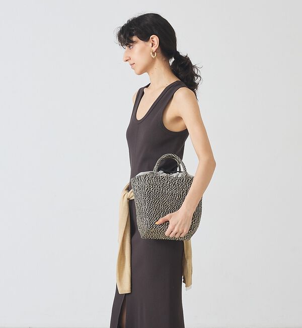 LOWELL things「●SOEUR/スクエアカゴバッグ」|かごバッグ|