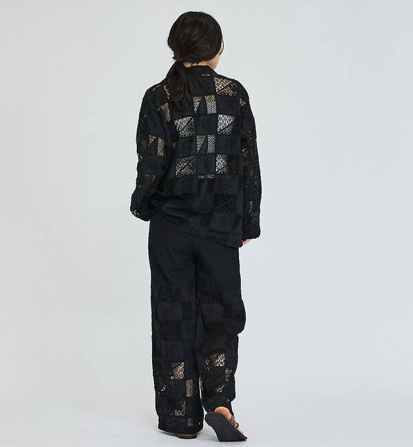 abahouse mavie「【セットアップ対応】刺繍レースジャケット」|その他|