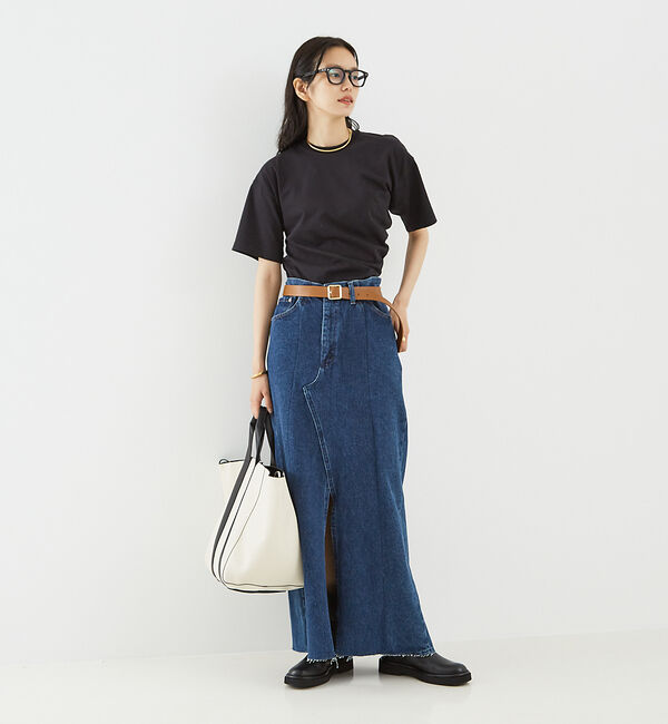 The Store by C' 「【TOTEME】Twisted Jersey Tee／ツイストジャージTシャツ」|Tシャツ・カットソー|