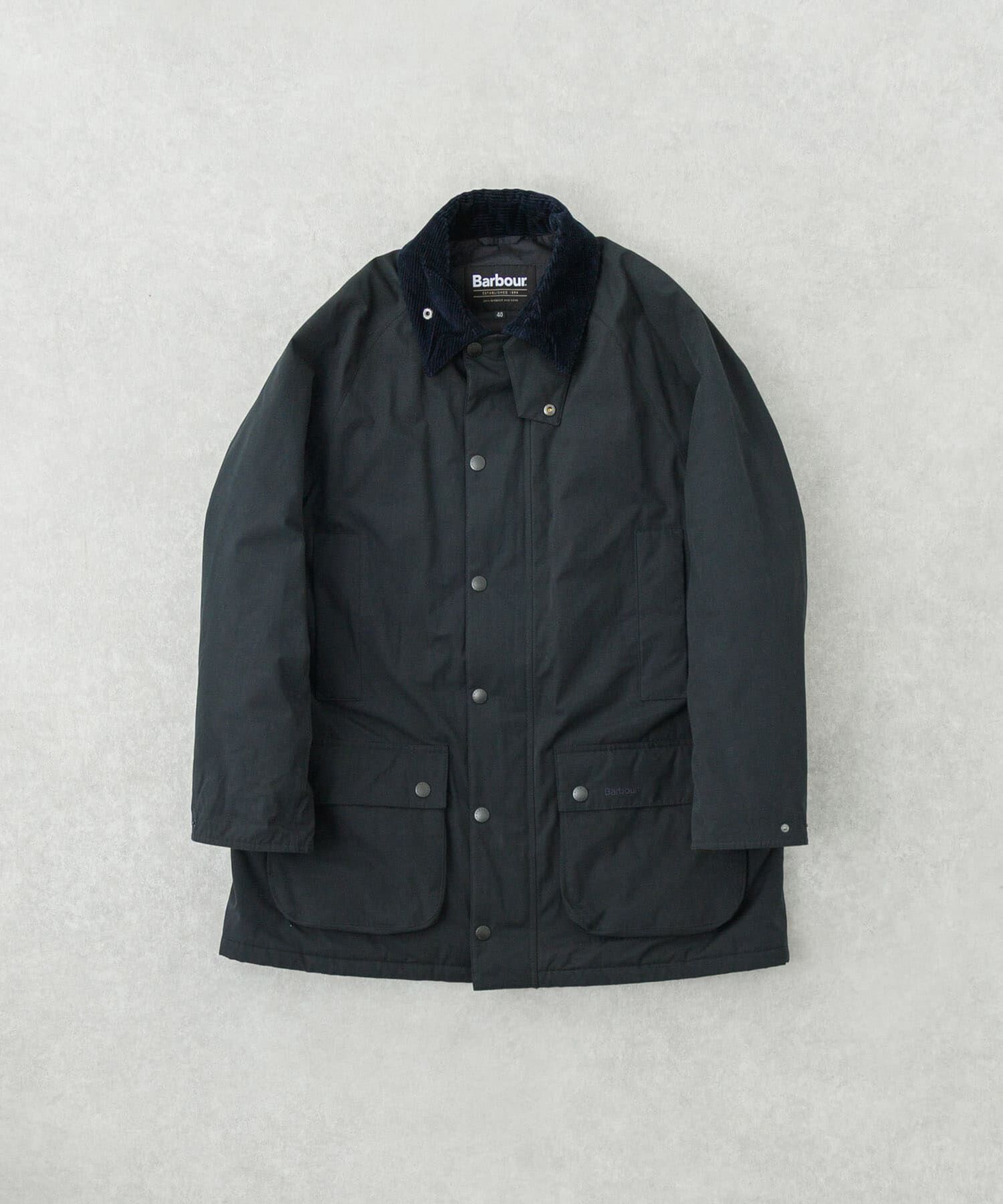 URBAN RESEARCH「『別注』Barbour / URBAN RESEARCH　PADDED OS BEAUFORT」|ノーカラーコート|