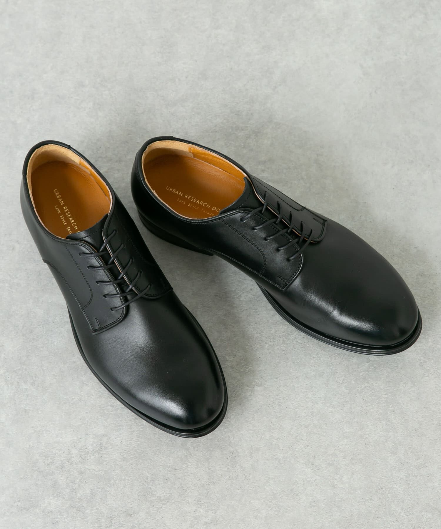 URBAN RESEARCH DOORS「LIFE STYLE TAILOR　マルチスペックプレーントゥ」|ビジネス・ドレスシューズ|ブラック