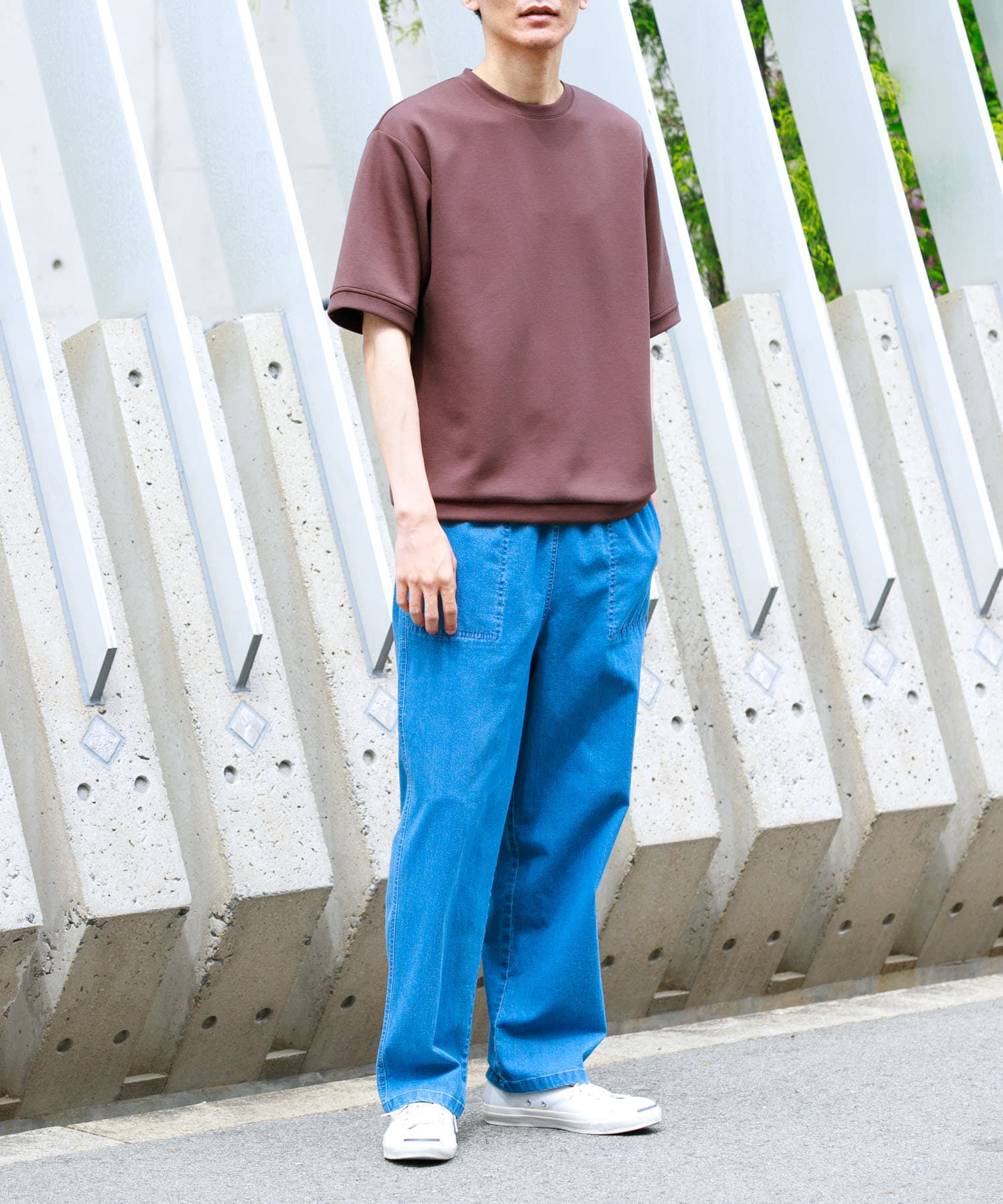 Sonny Label 「シルキーダンボールニットTシャツ」|Tシャツ・カットソー|
