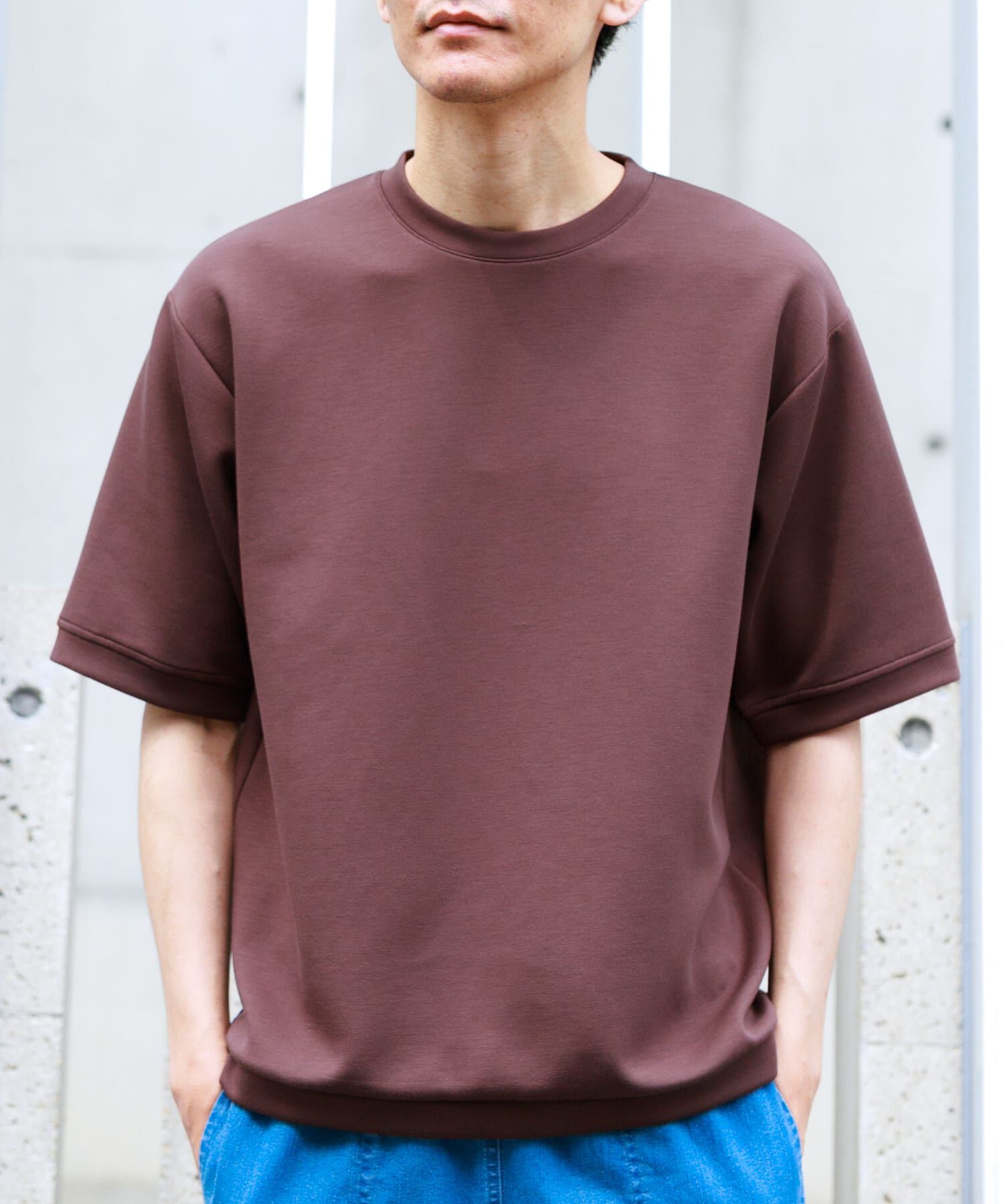 Sonny Label 「シルキーダンボールニットTシャツ」|Tシャツ・カットソー|