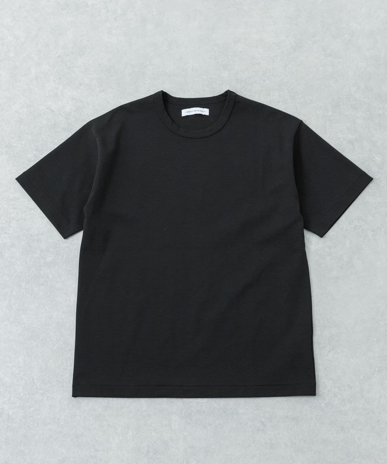 URBAN RESEARCH「防シワ接触冷感スムージーTシャツ」|Tシャツ・カットソー|ブラック