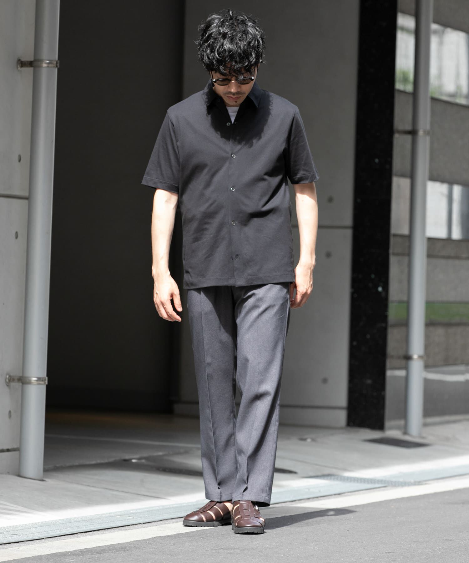 URBAN RESEARCH ROSSO「『XLサイズあり』『UR TECH』汗ジミ防止レギュラーシャツ」|シャツ・ブラウス|