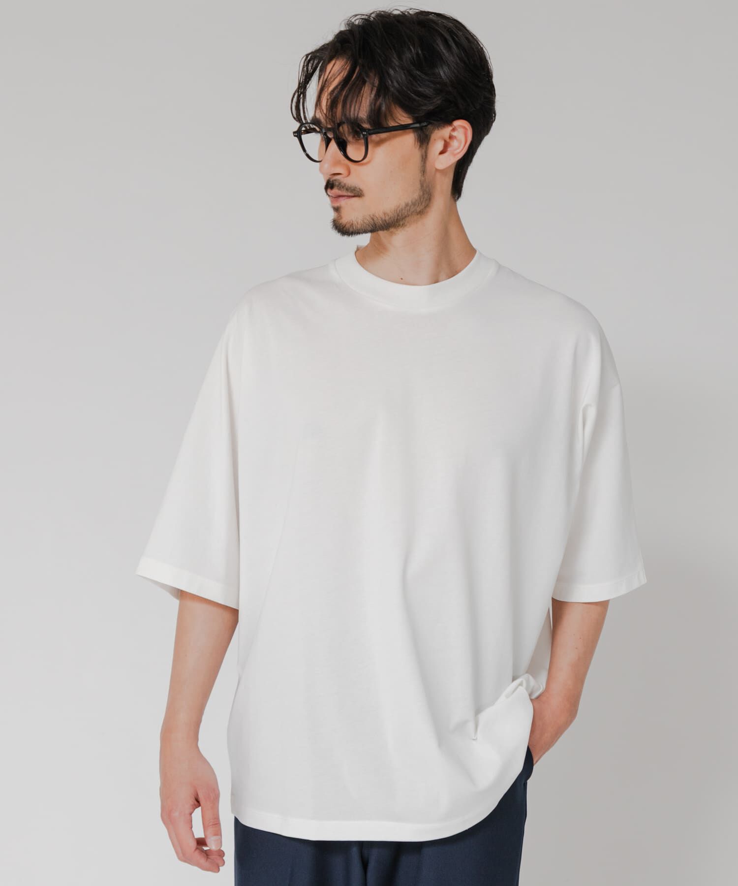 URBAN RESEARCH「『防シワ』EVER LUSTER DROP LINE T-SHIRTS」|Tシャツ・カットソー|