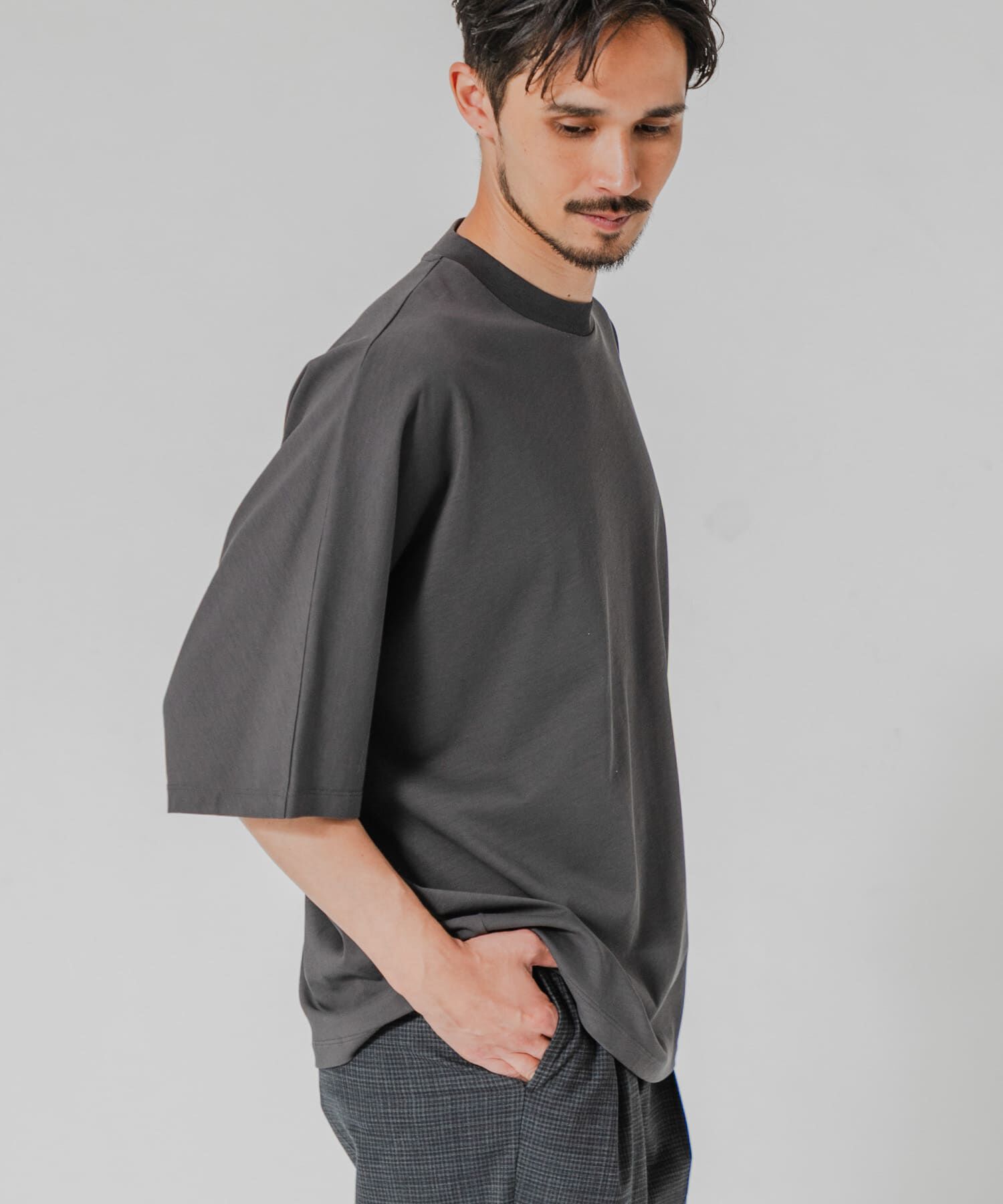 URBAN RESEARCH「『防シワ』EVER LUSTER DROP LINE T-SHIRTS」|Tシャツ・カットソー|