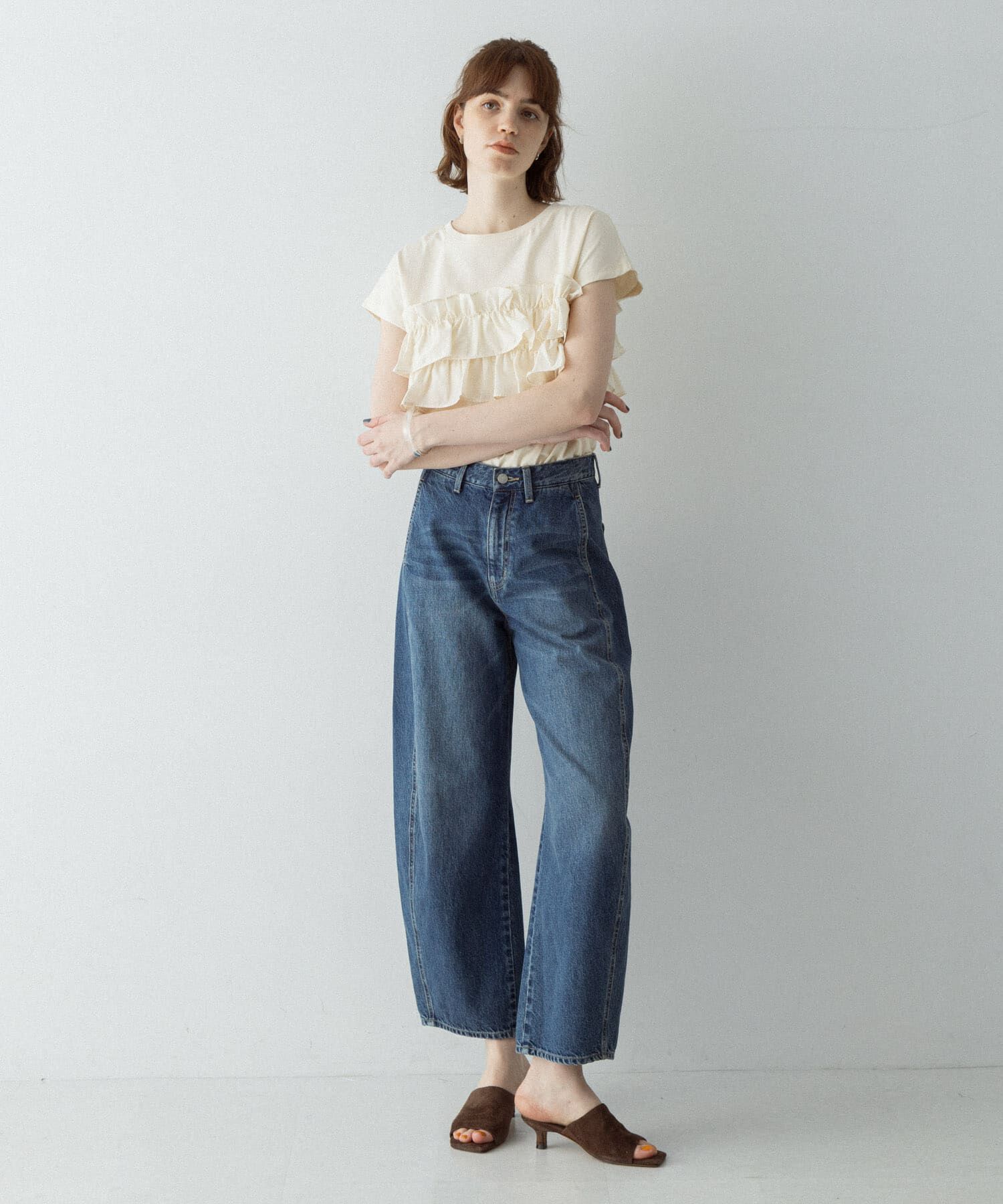 Sonny Label 「『WEB限定』フリルドッキングプルオーバー」|Tシャツ・カットソー|