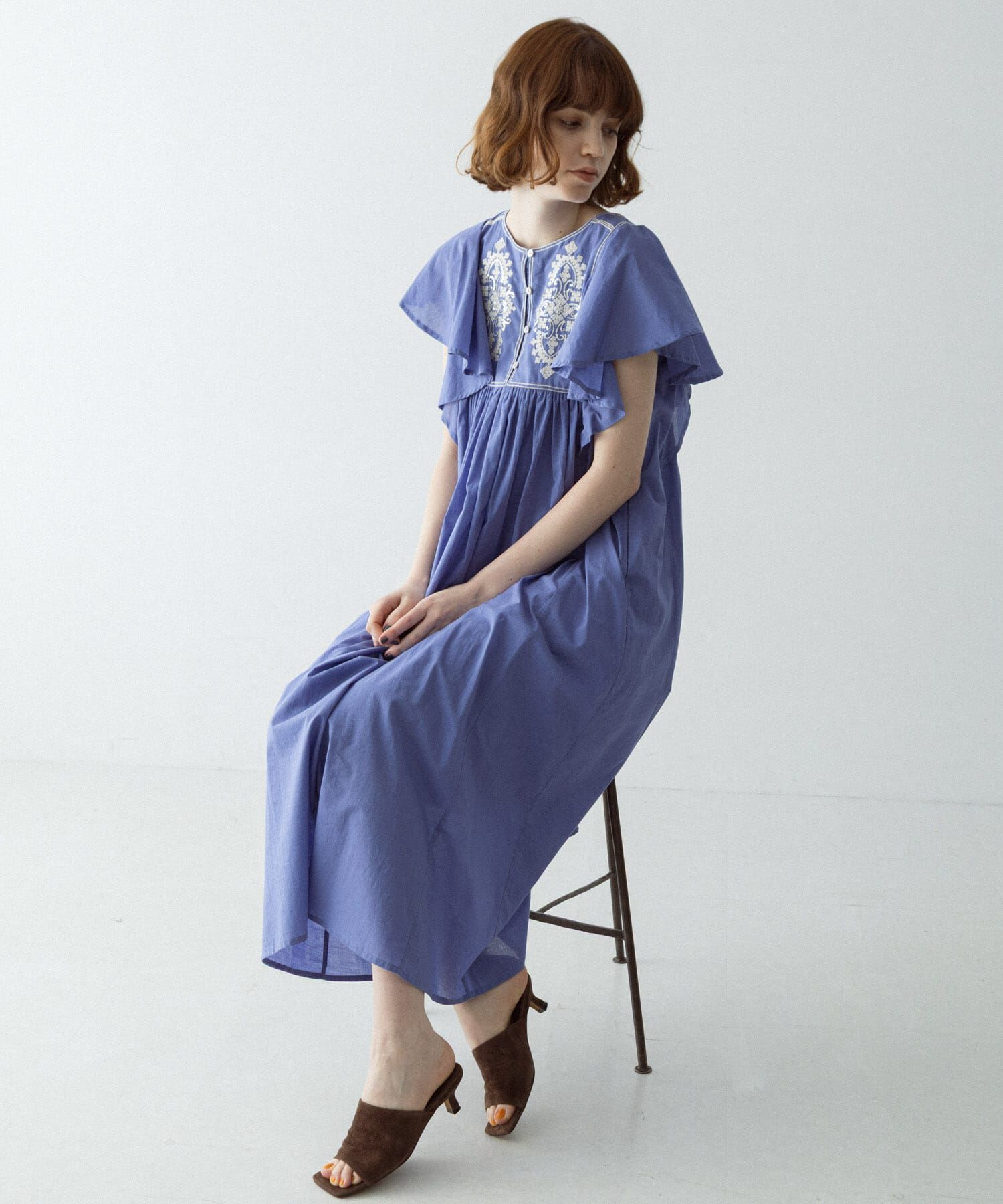 Sonny Label 「スパンコールエンブロイダリーワンピース」|ワンピース|