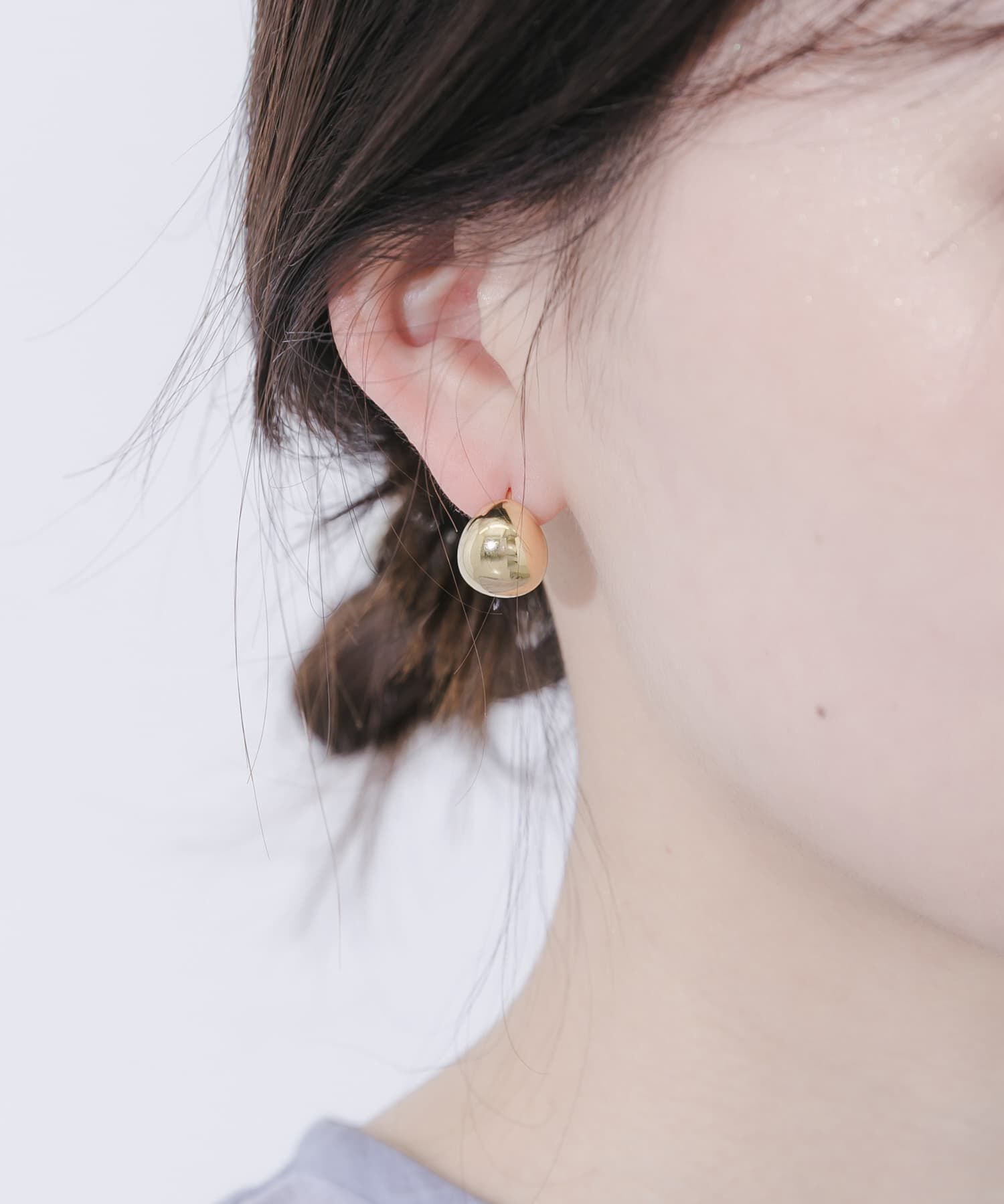 SMELLY「ステンレスプックリピアス」|ピアス|