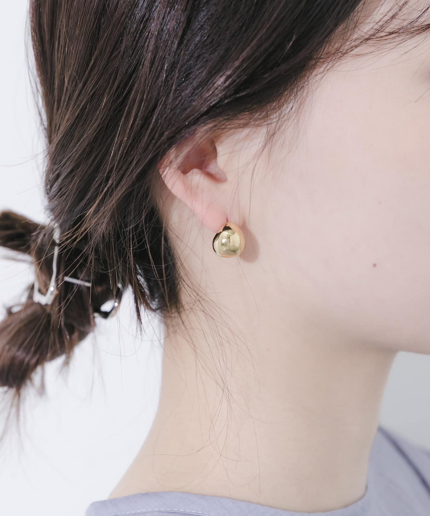 SMELLY「ステンレスプックリピアス」|ピアス|