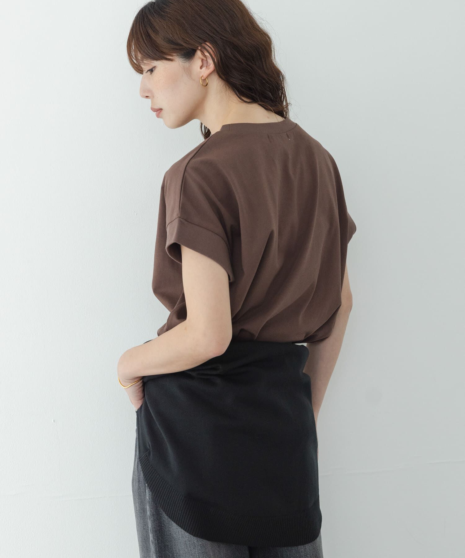 Sonny Label 「UVカットクールタッチフレンチTシャツ」|Tシャツ・カットソー|