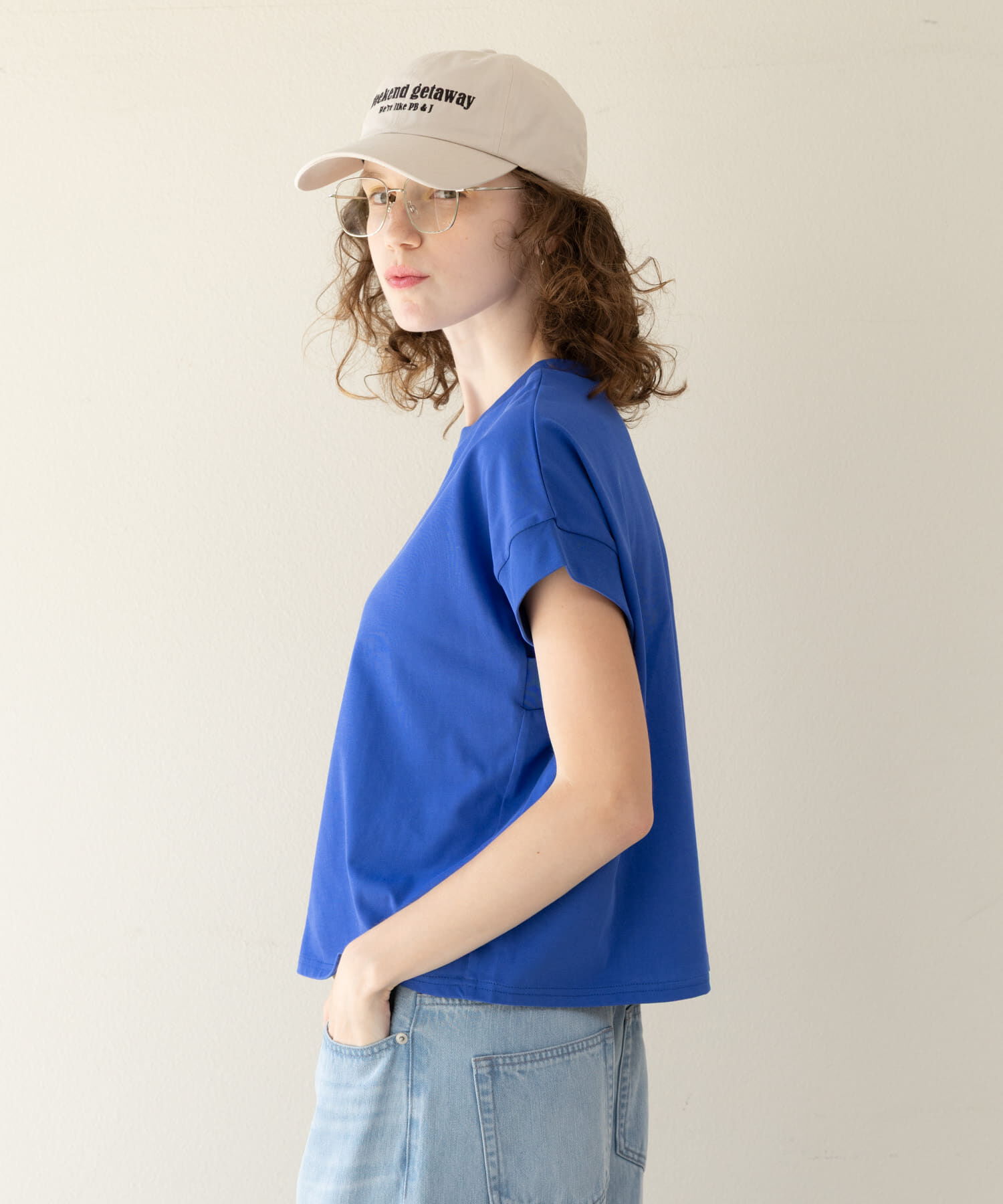 Sonny Label 「UVカットクールタッチフレンチTシャツ」|Tシャツ・カットソー|