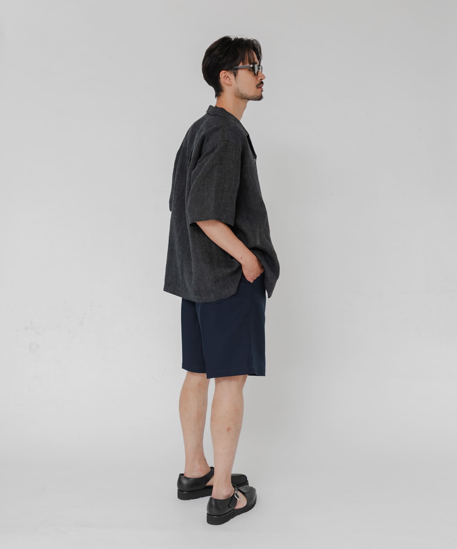 URBAN RESEARCH「LINEN CHAMBRAY O/C SHIRTS」|シャツ・ブラウス|