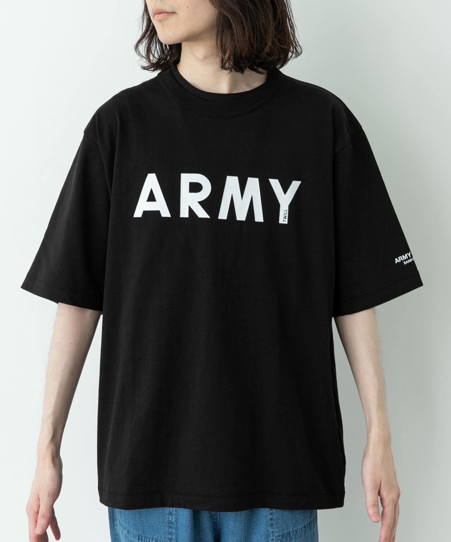 Sonny Label 「ARMY TWILL　PRINT HSTEE ARMY」|Tシャツ・カットソー|