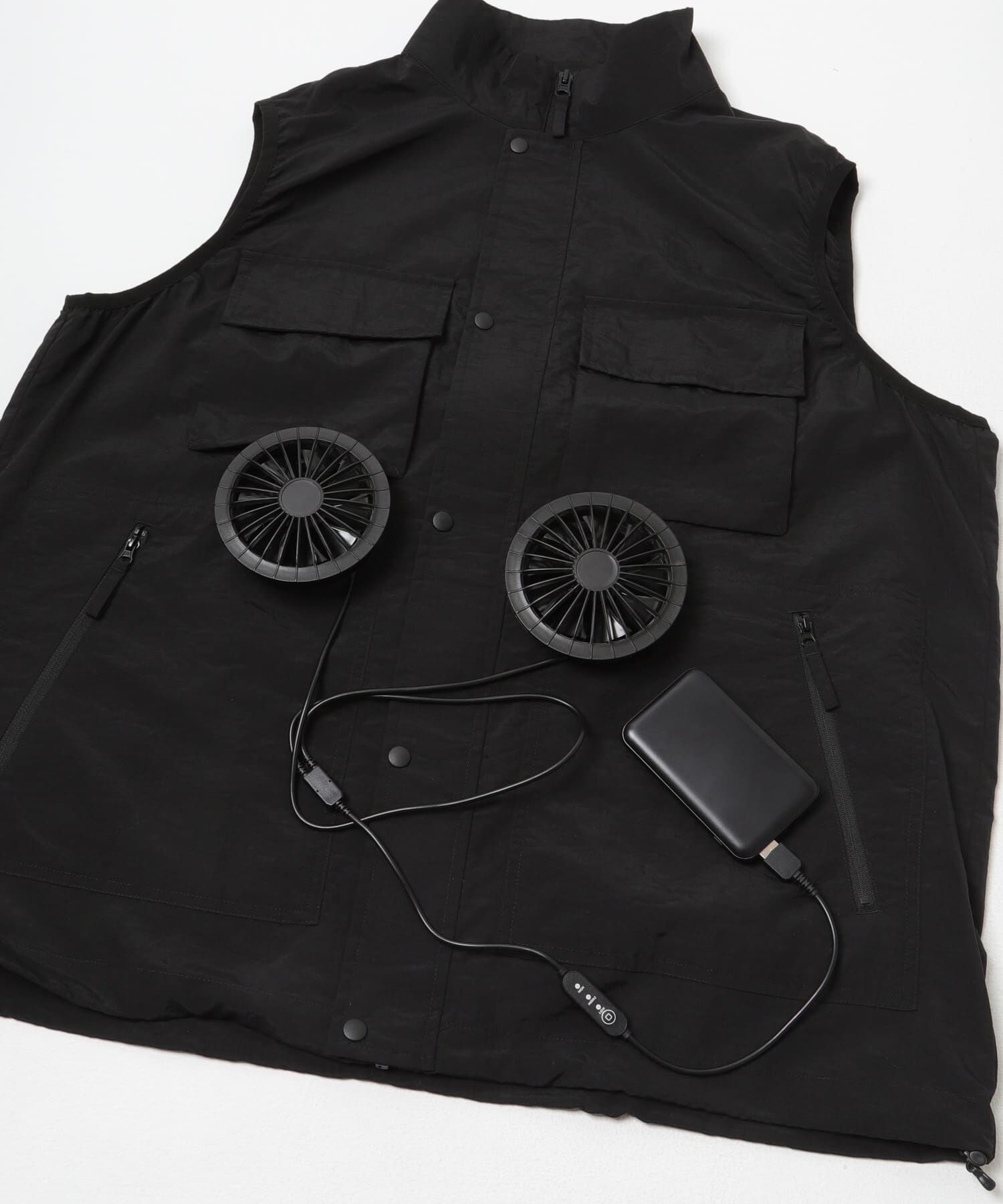 Sonny Label 「COOLING FAN STAND VEST」|ダウンベスト・ベスト|