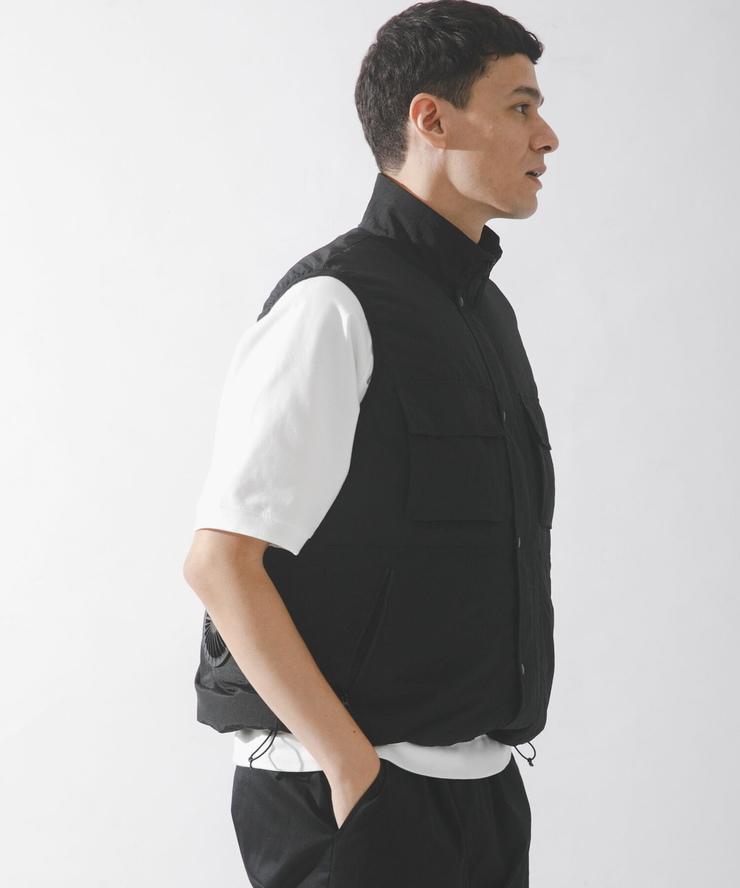 Sonny Label 「COOLING FAN STAND VEST」|ダウンベスト・ベスト|