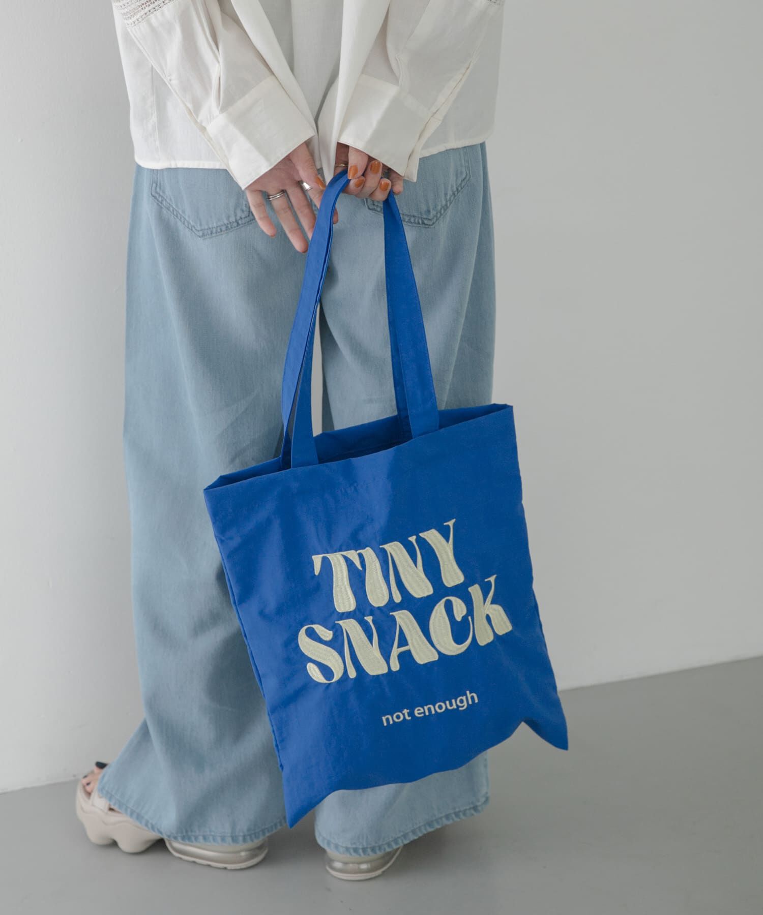 Sonny Label 「ナイロン刺繍トートバッグ」|トートバッグ|ブルー
