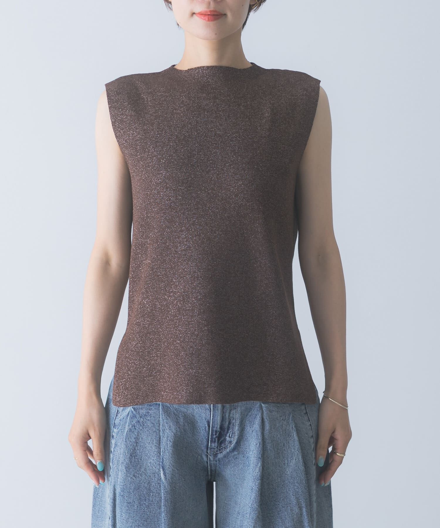 URBAN RESEARCH ROSSO「接触冷感ハイネックラメプルオーバー」|その他|