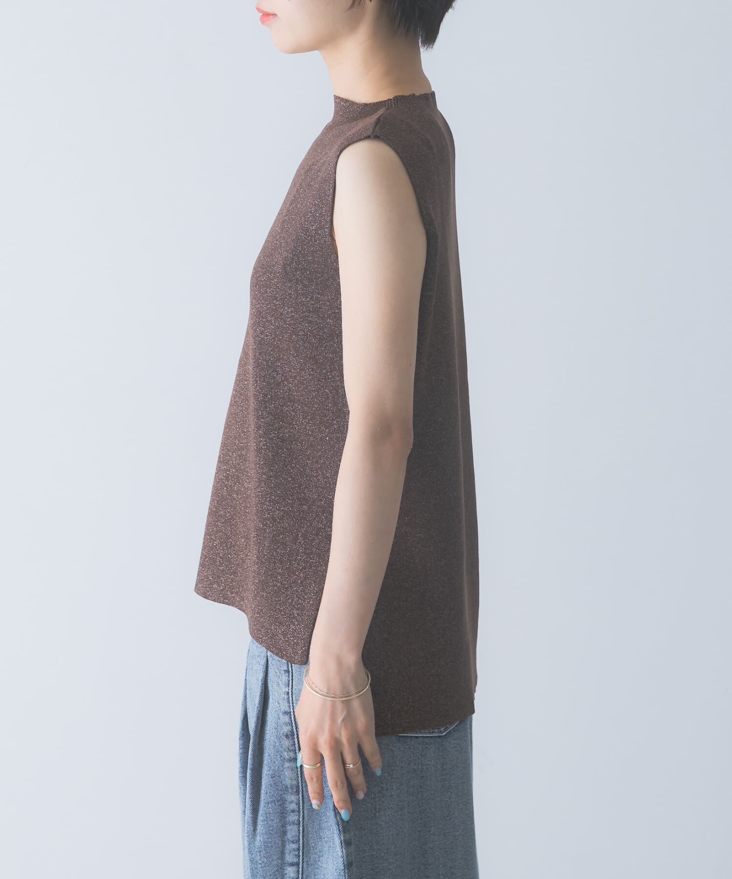 URBAN RESEARCH ROSSO「接触冷感ハイネックラメプルオーバー」|その他|