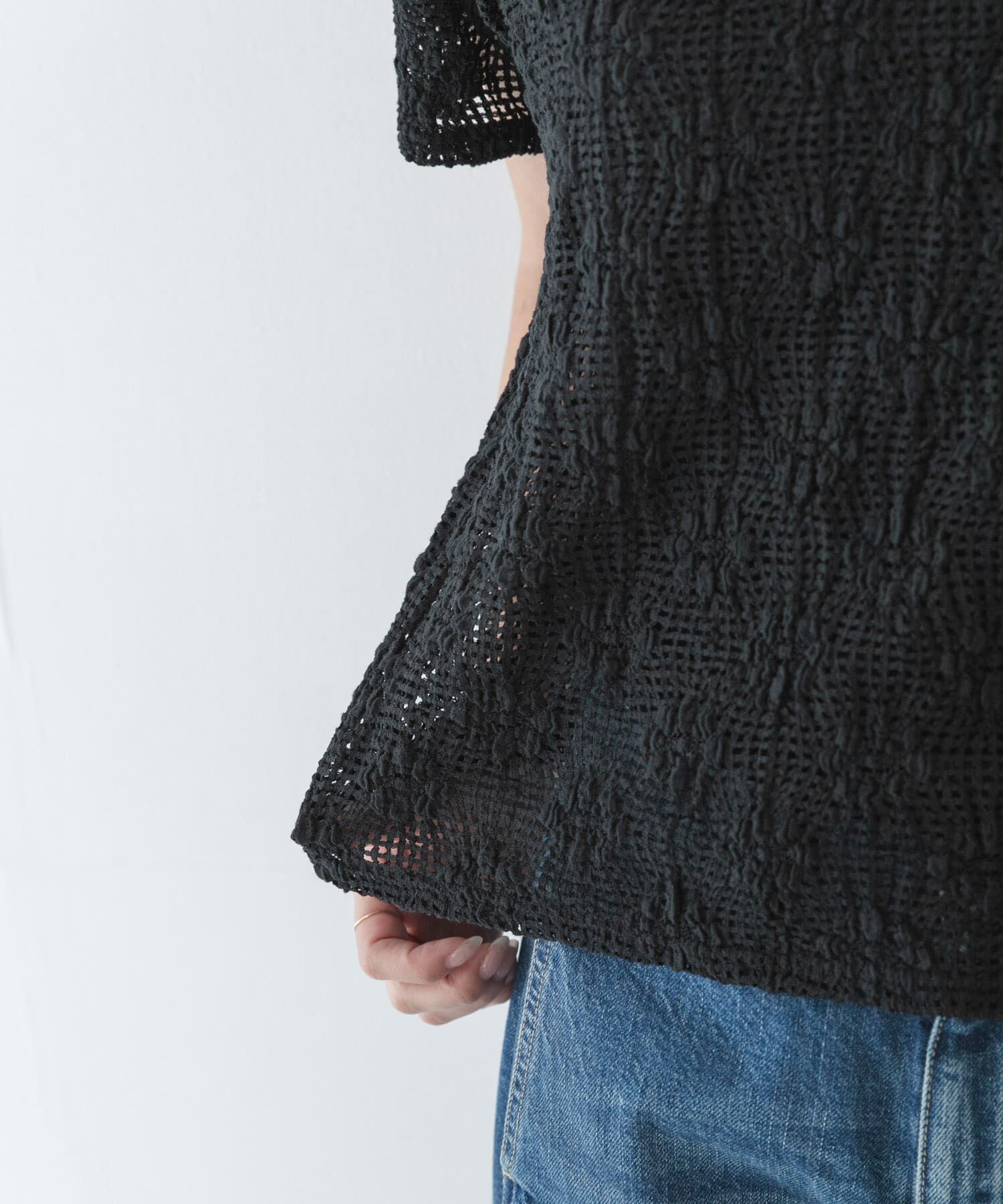 Sonny Label 「ベーシックレースTシャツ」|Tシャツ・カットソー|