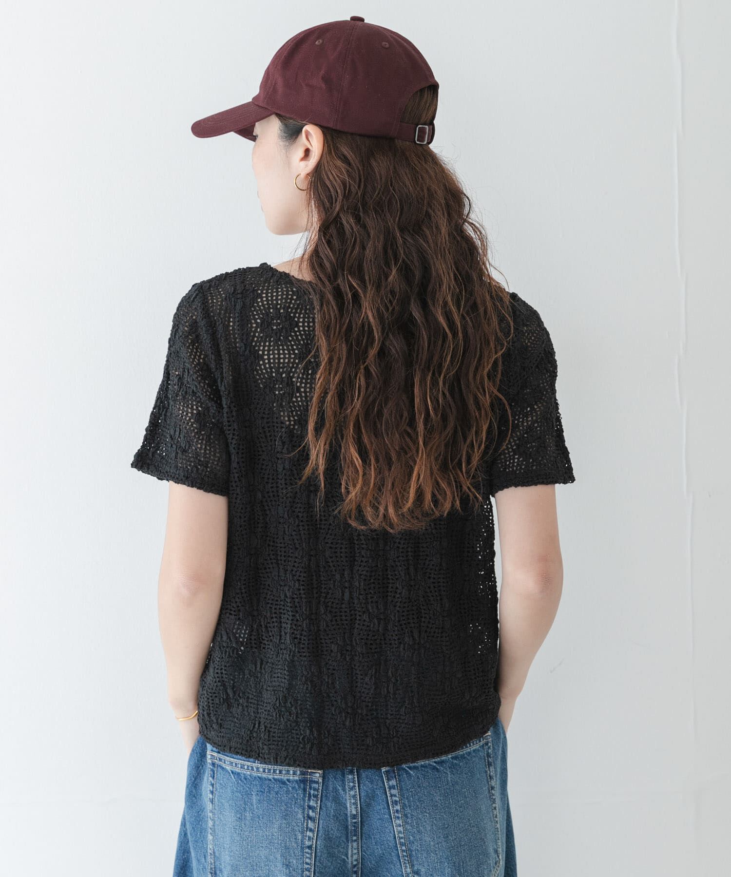 Sonny Label 「ベーシックレースTシャツ」|Tシャツ・カットソー|