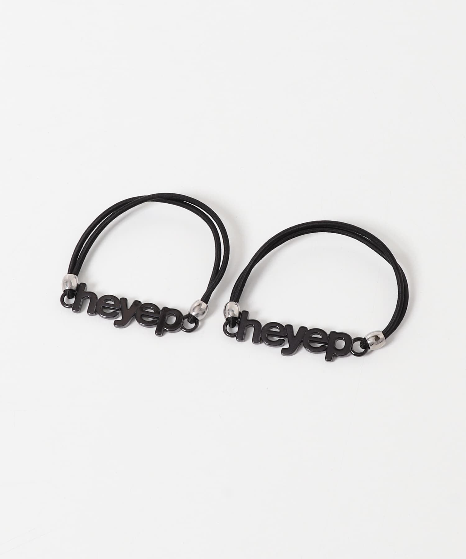 URBAN RESEARCH ROSSO「heyep　LOGO HAIR TIES 2-PIECE」|ヘアゴム・シュシュ|