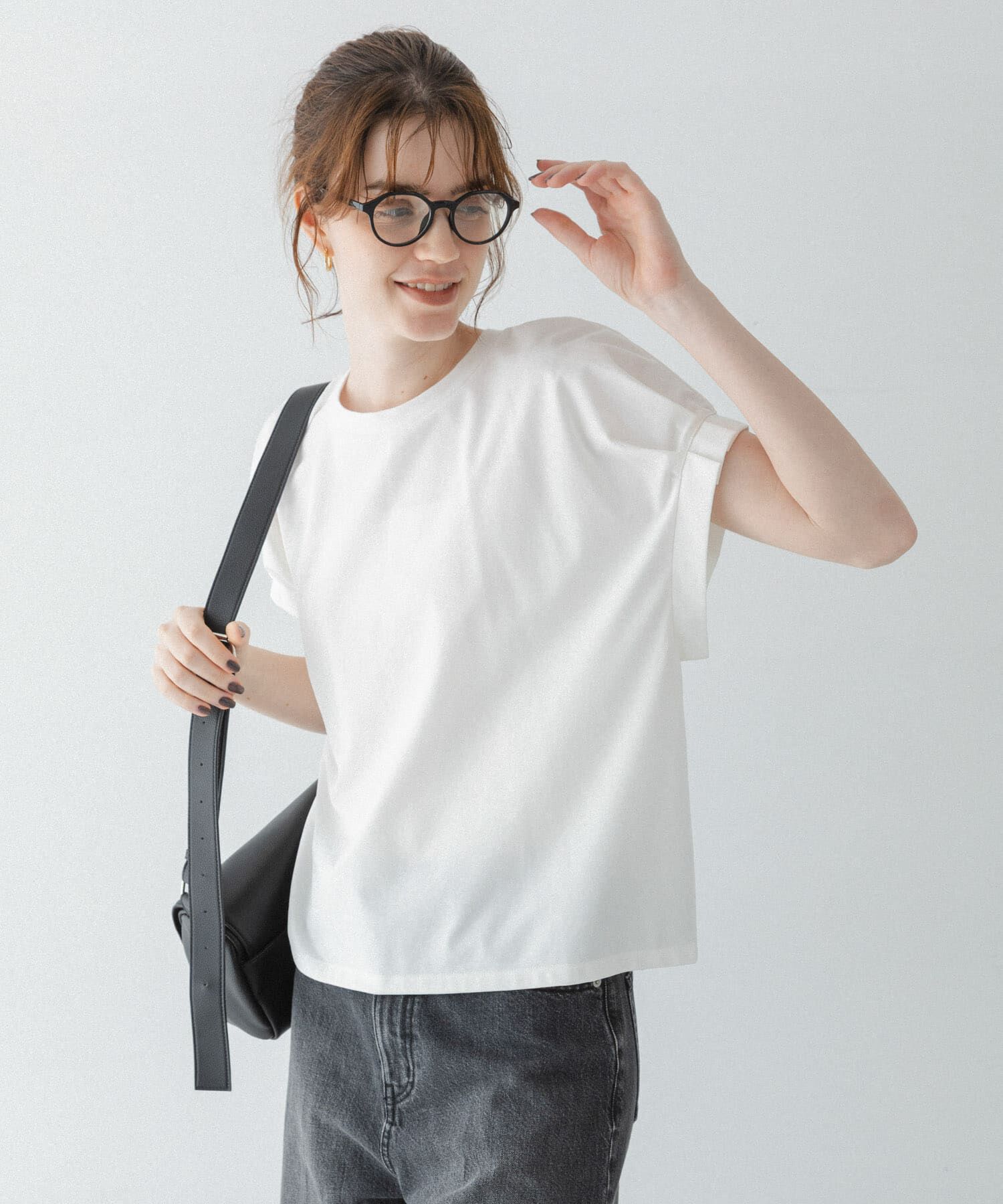 Sonny Label 「接触冷感タックスリーブプルオーバー」|Tシャツ・カットソー|