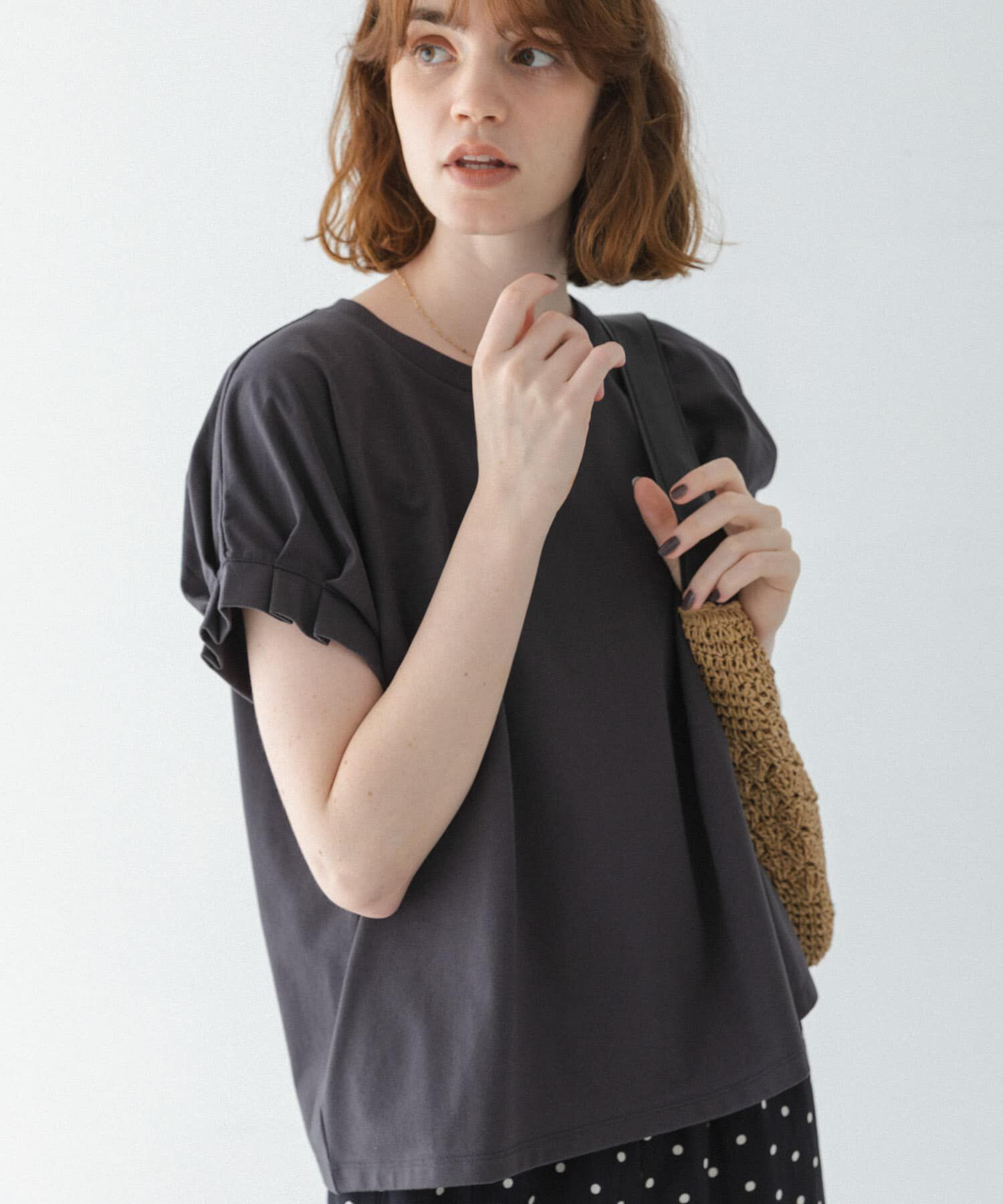 Sonny Label 「接触冷感タックスリーブプルオーバー」|Tシャツ・カットソー|