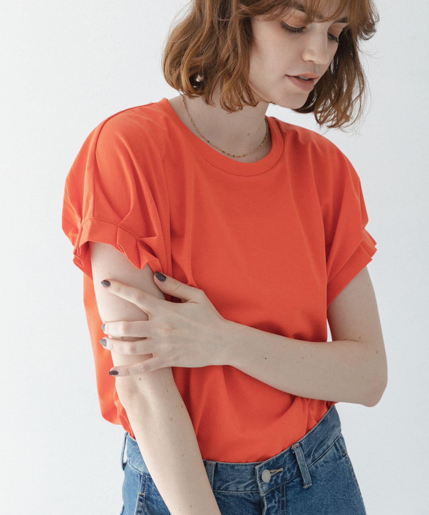 Sonny Label 「接触冷感タックスリーブプルオーバー」|Tシャツ・カットソー|