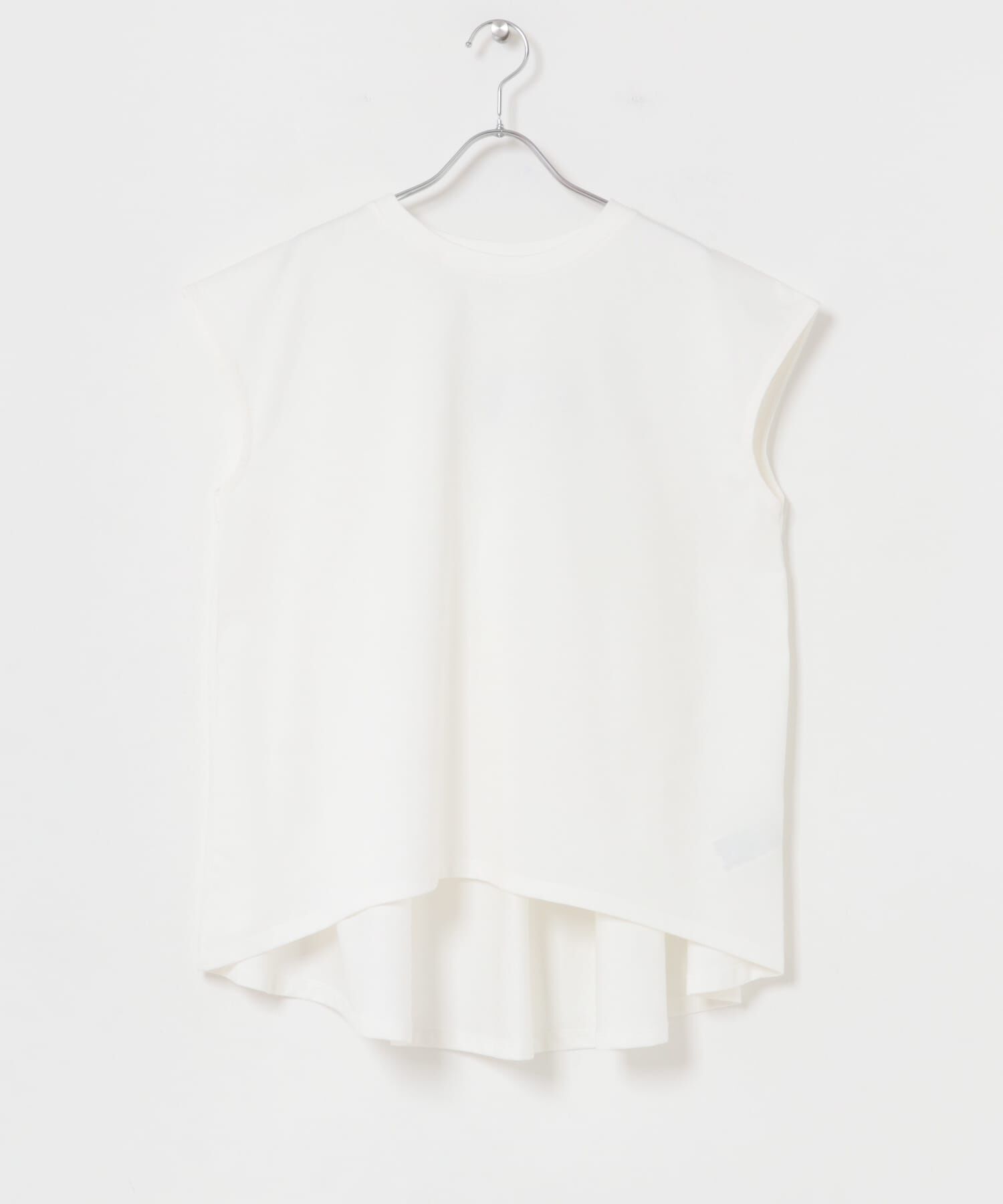 Sonny Label 「接触冷感バックフレアフレンチTシャツ」|Tシャツ・カットソー|